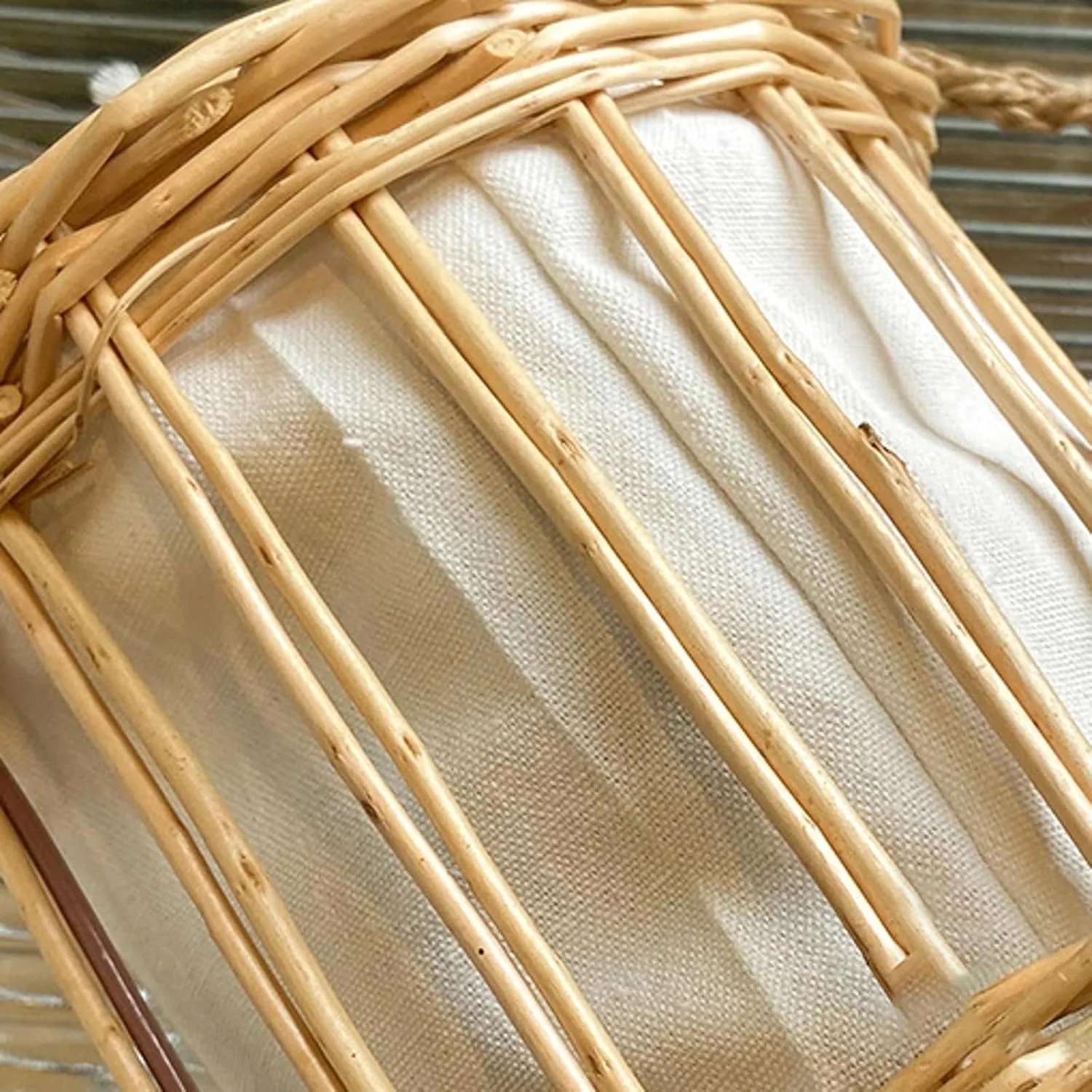 2025 Summer Straw Handbag Pearl Handle Handwoven Hollow Beach Bucket Bag Satchel Crossbody Wristlet Shoulder Bag