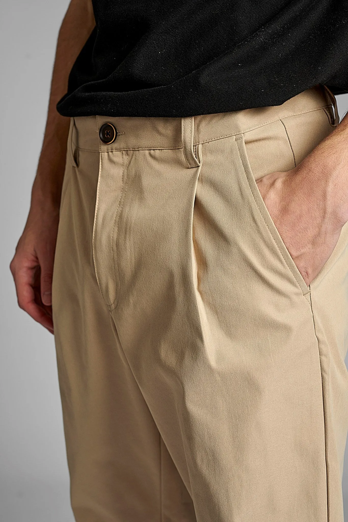 AKJAN  TWILL PANTS - Incense