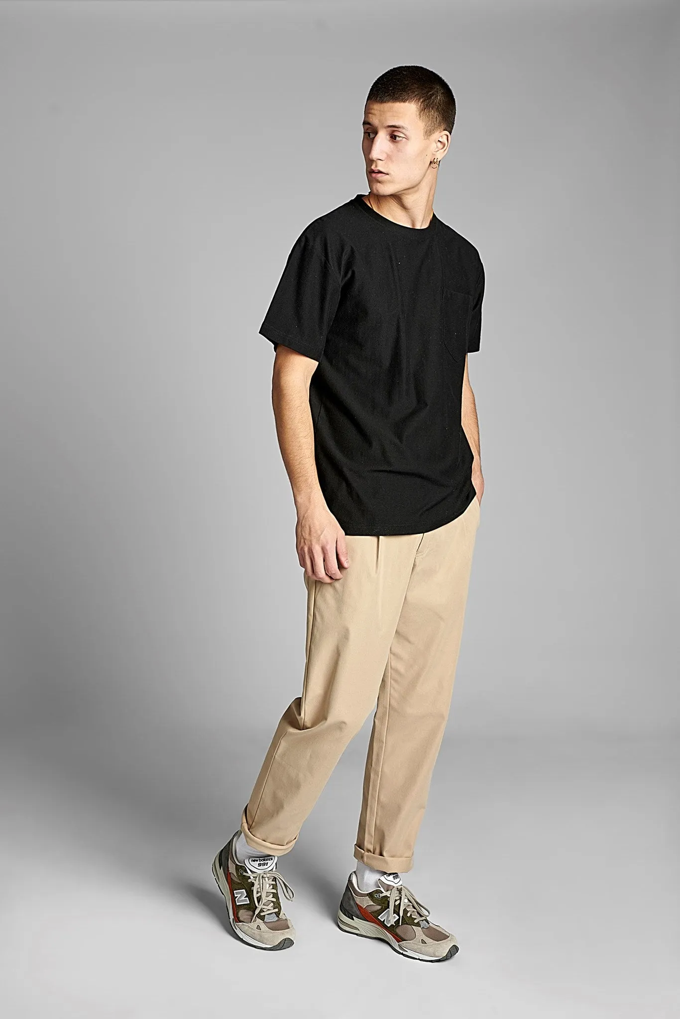 AKJAN  TWILL PANTS - Incense