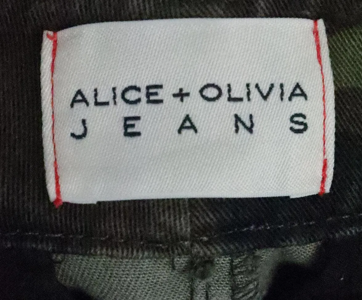 Alice   Olivia Camo Print Pants sz 4