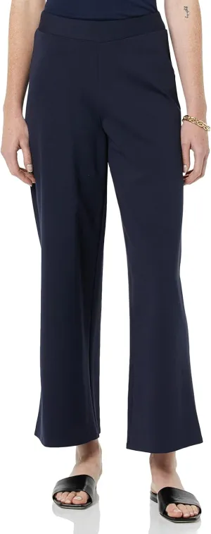 Amazon Essentials Women's Cropped Wide Leg Pull-On Pants