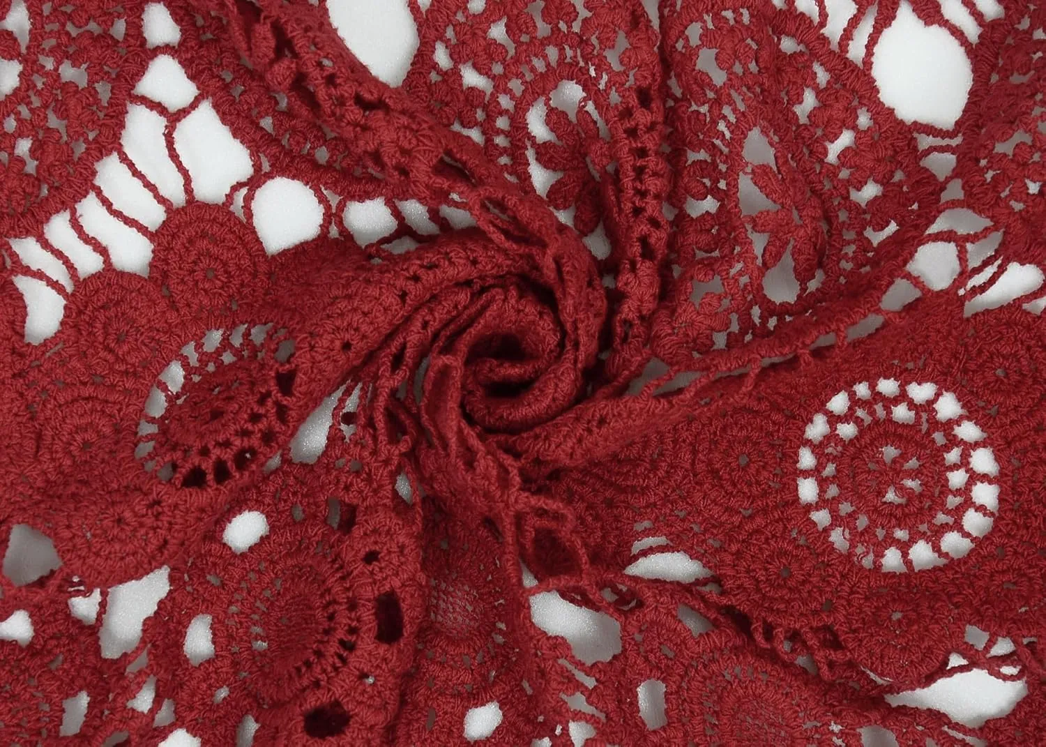Anna-Kaci Lace Front Open Sleeveless Top Cardigan Crochet Vest Cover up Summer Beachwear