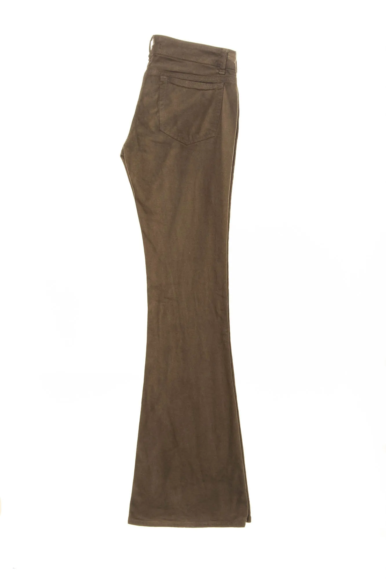 Balmain - Brown Bellbottom Pants - FR 40