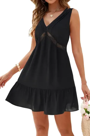Blooming Jelly Womens Swimsuit Coverup Swimwear Bathing Suit Cover Up Floral Lace Boho Beach Dress with Pockets