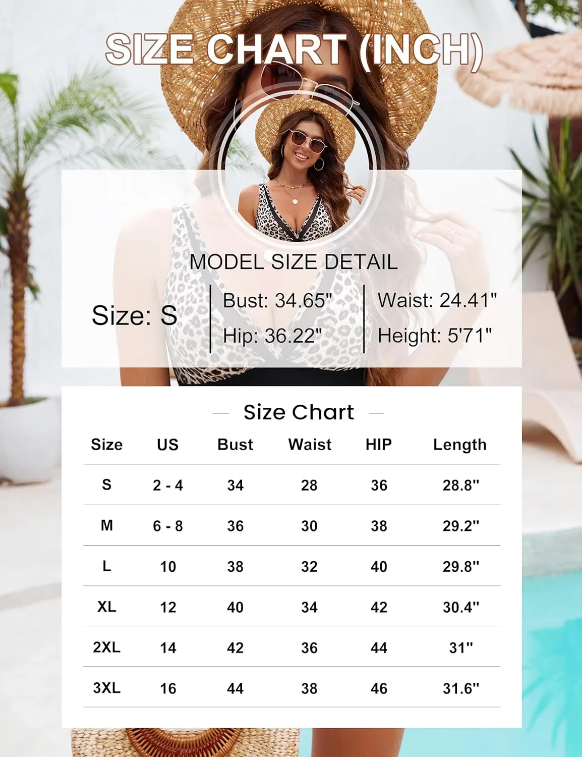 BMJL Women's Tummy Control Swimsuits Mesh Sexy One Piece Bathing Suits Slimming V Neck Swimwear