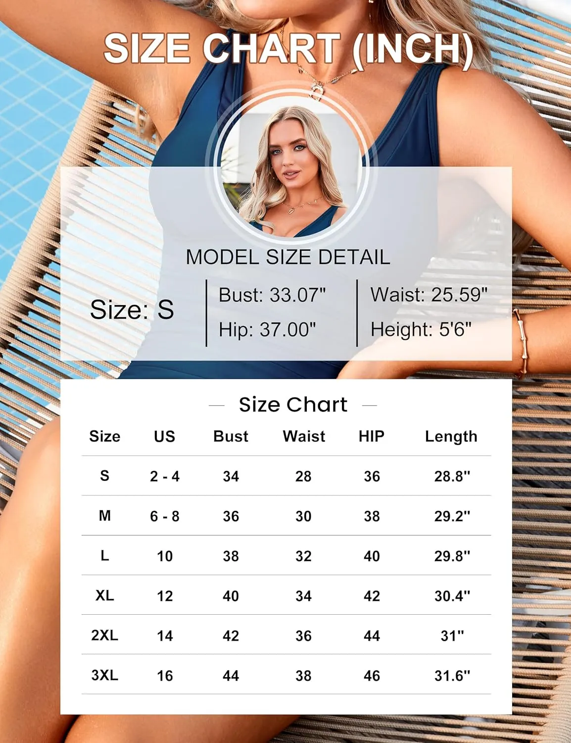 BMJL Women's Tummy Control Swimsuits Mesh Sexy One Piece Bathing Suits Slimming V Neck Swimwear