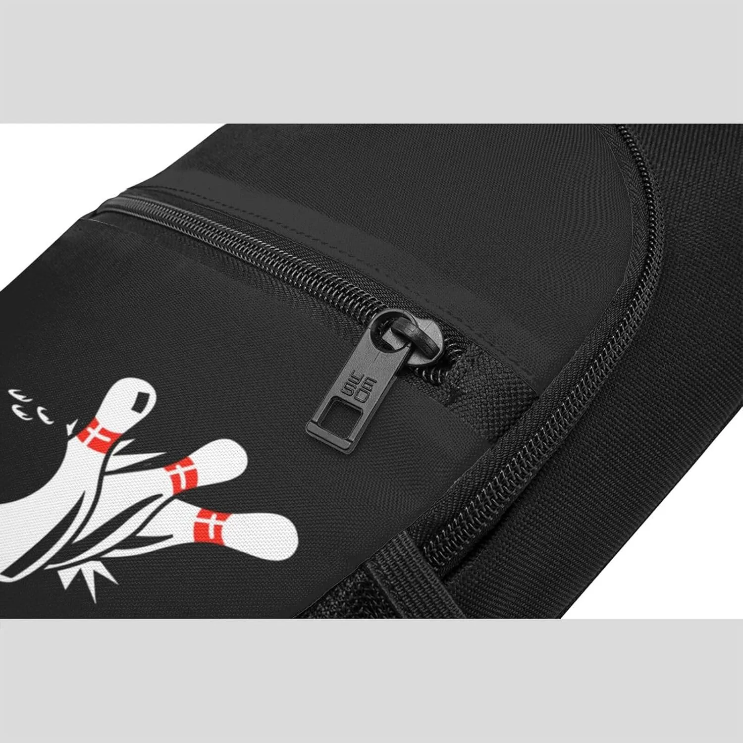 Bowling Sign Adjustable Fanny Pack Waist Bag For Travel Sports