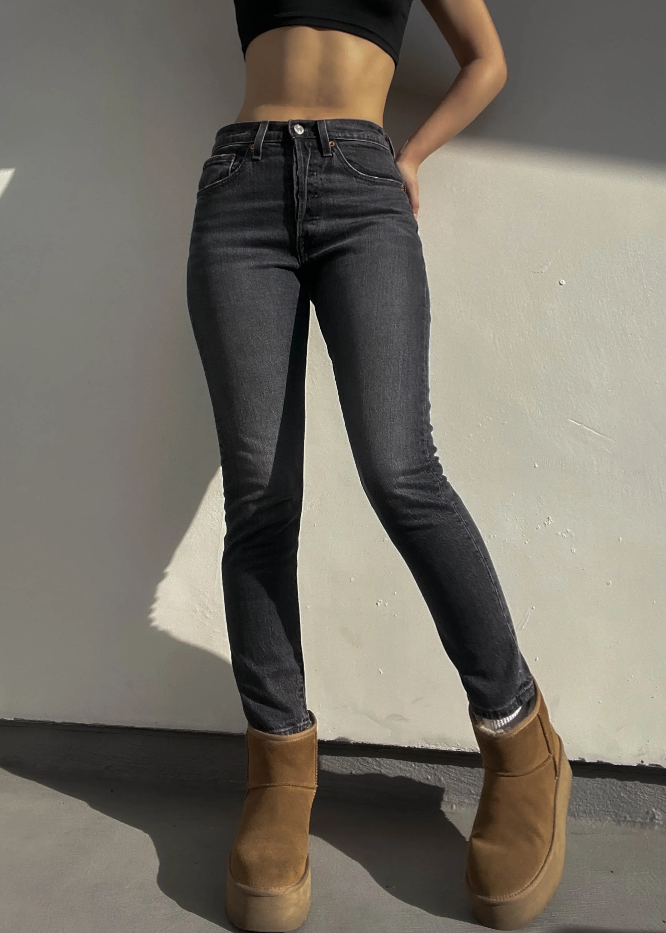Charcoal 501 Levi’s Jeans