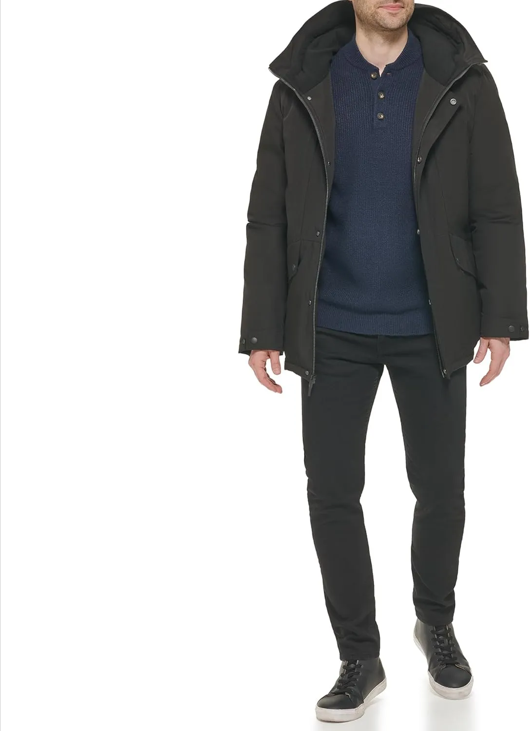 Cole Haan Men's Hooded Puffer Jacket