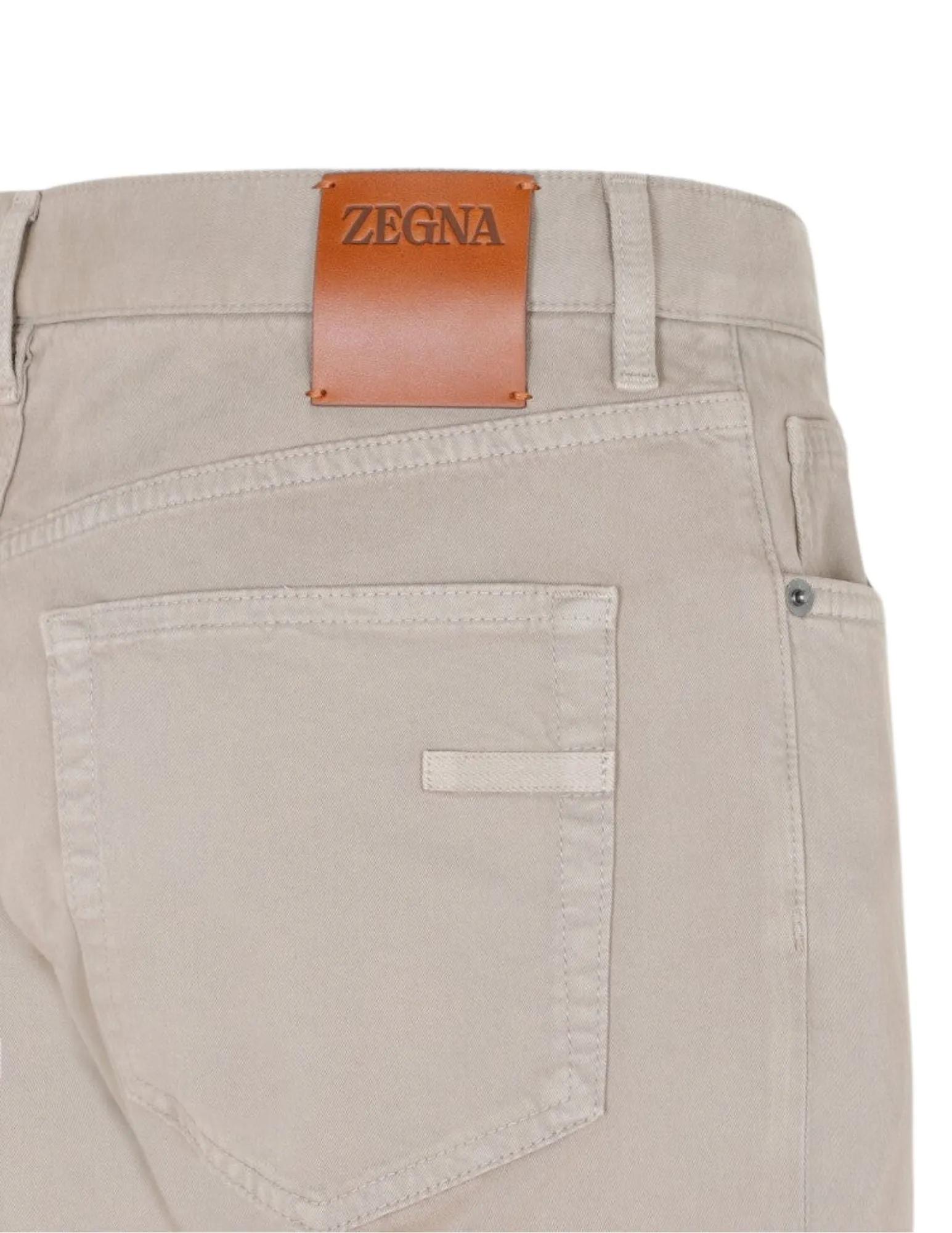 Cotton Stretch 5 Pocket | Taupe