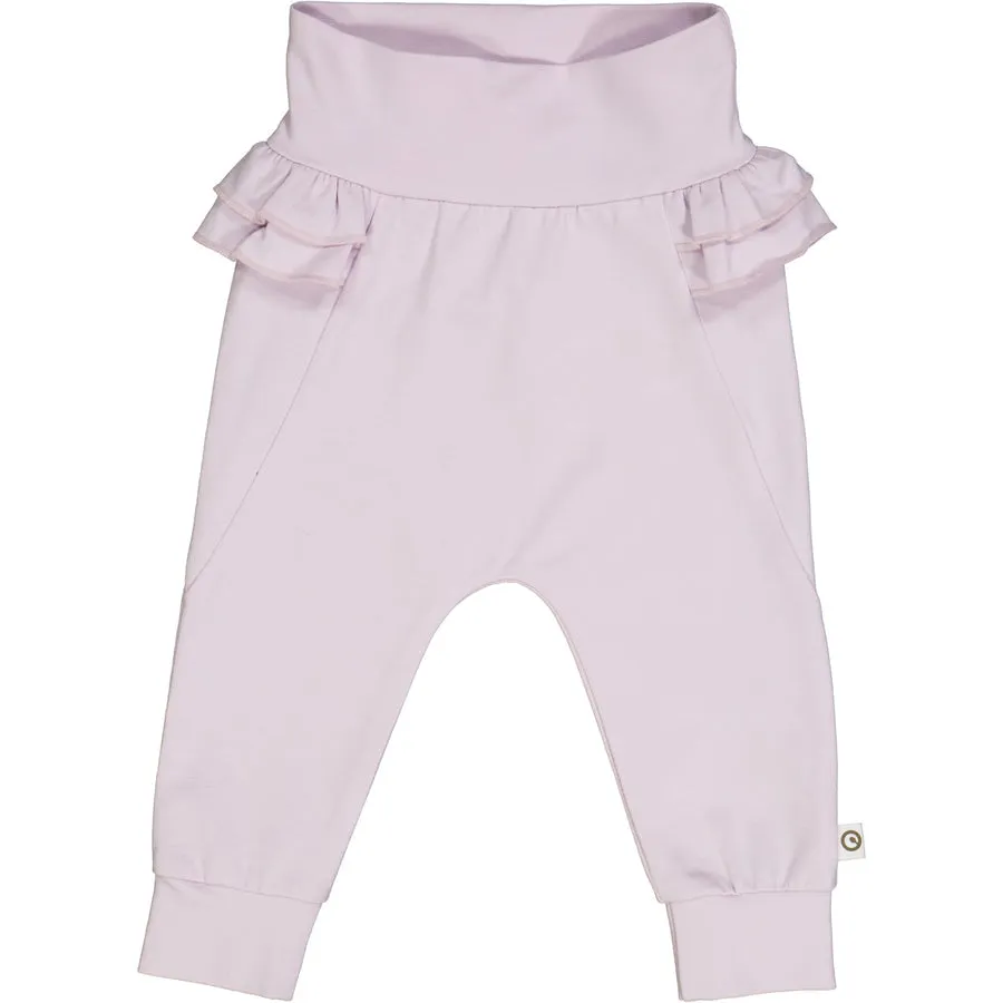 Cozy Me Frill Pants - Orchid
