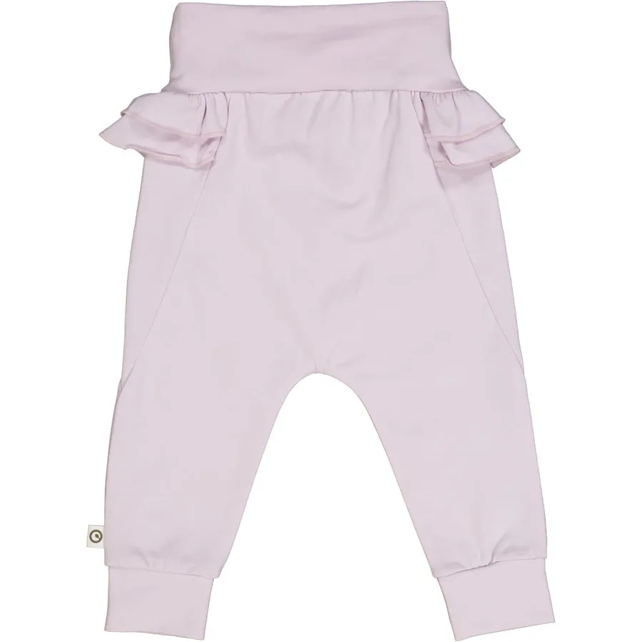 Cozy Me Frill Pants - Orchid