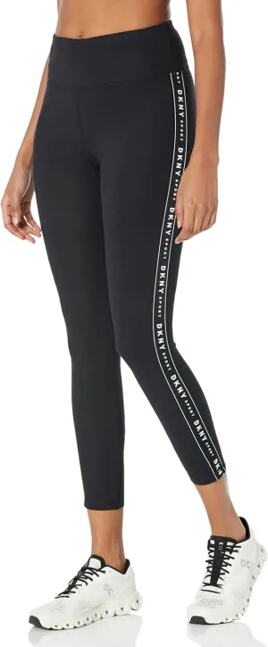 DKNY Women's Hw 7/8 Legging Logo Taping