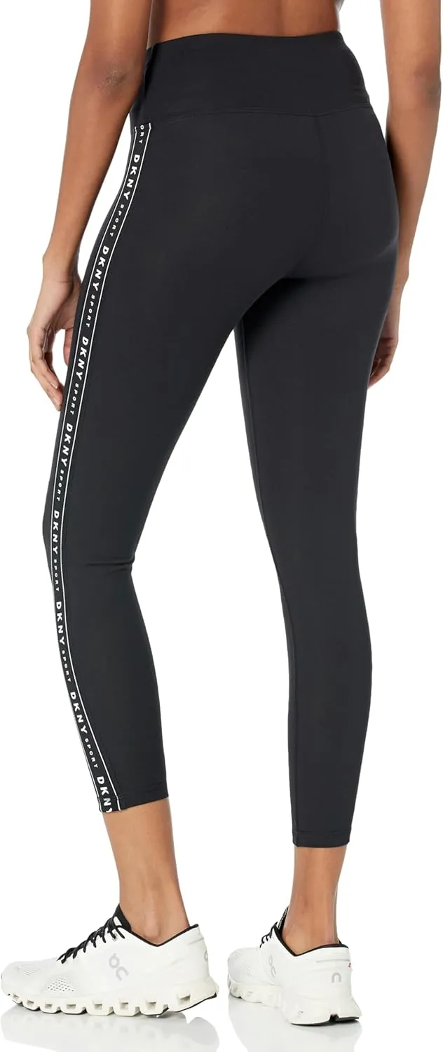 DKNY Women's Hw 7/8 Legging Logo Taping