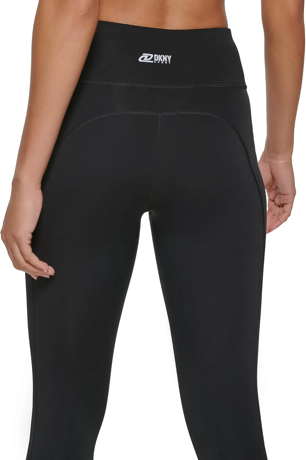 DKNY Women's Seamless High Waisted Tummy Control Leggings
