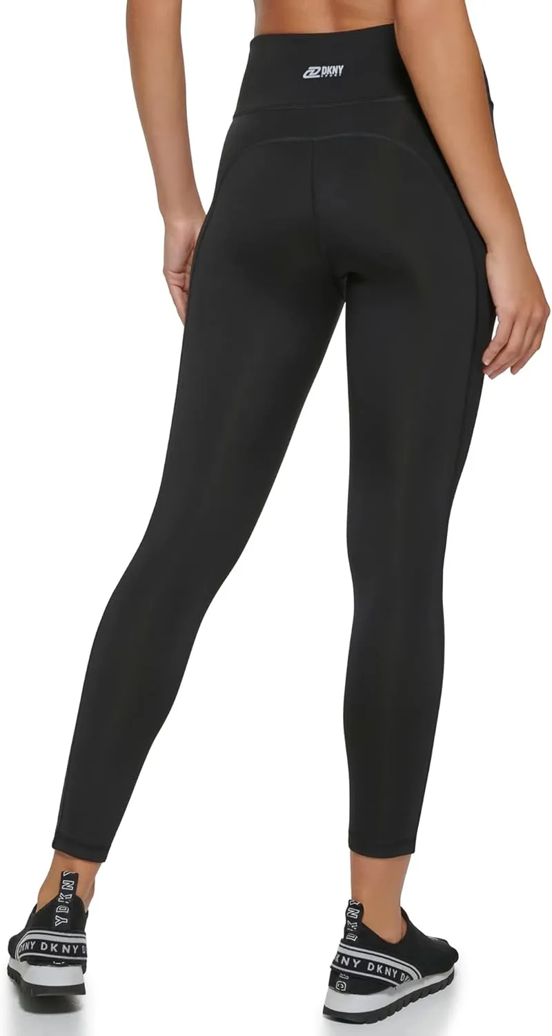 DKNY Women's Seamless High Waisted Tummy Control Leggings