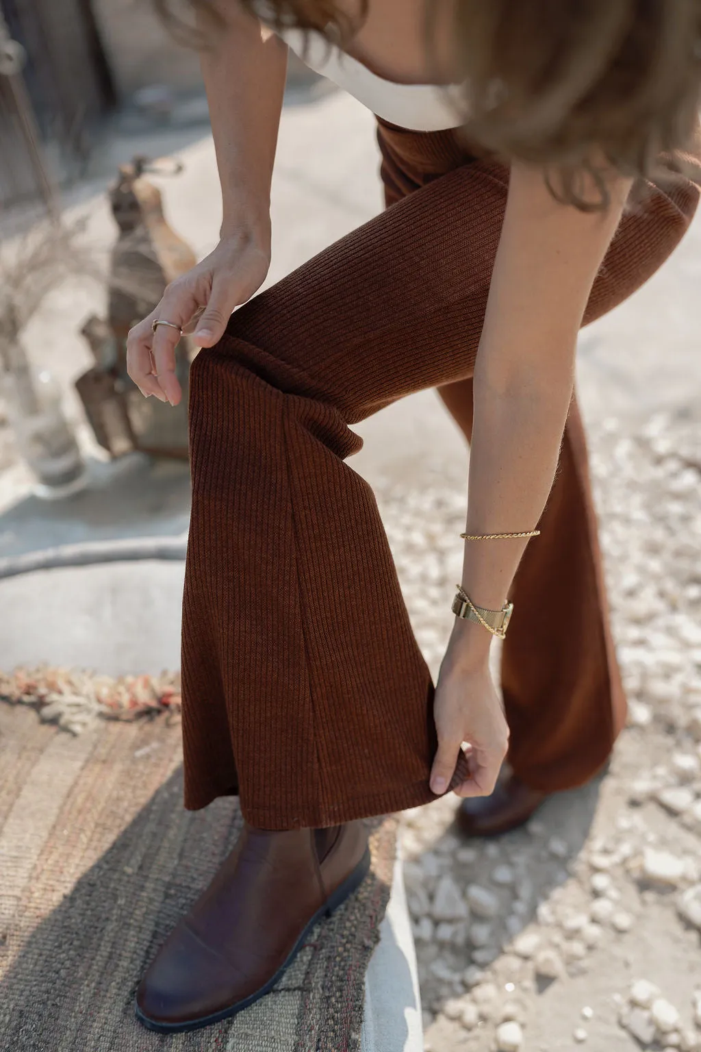 EveryWear Pants in Brown