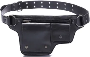 Fanny Packs for women fashionable,Fanny Pack Lace Waist Bag Pouch Utility Belt Fanny bag Waist Pack for Sports Hiking Travel Renaissance Faire Festival Fanny Pack