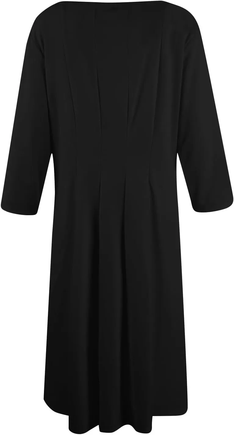 Formal Winter Dresses for Women 2025 3/4 Sleeve Midi Summer Spring Dresses for Women