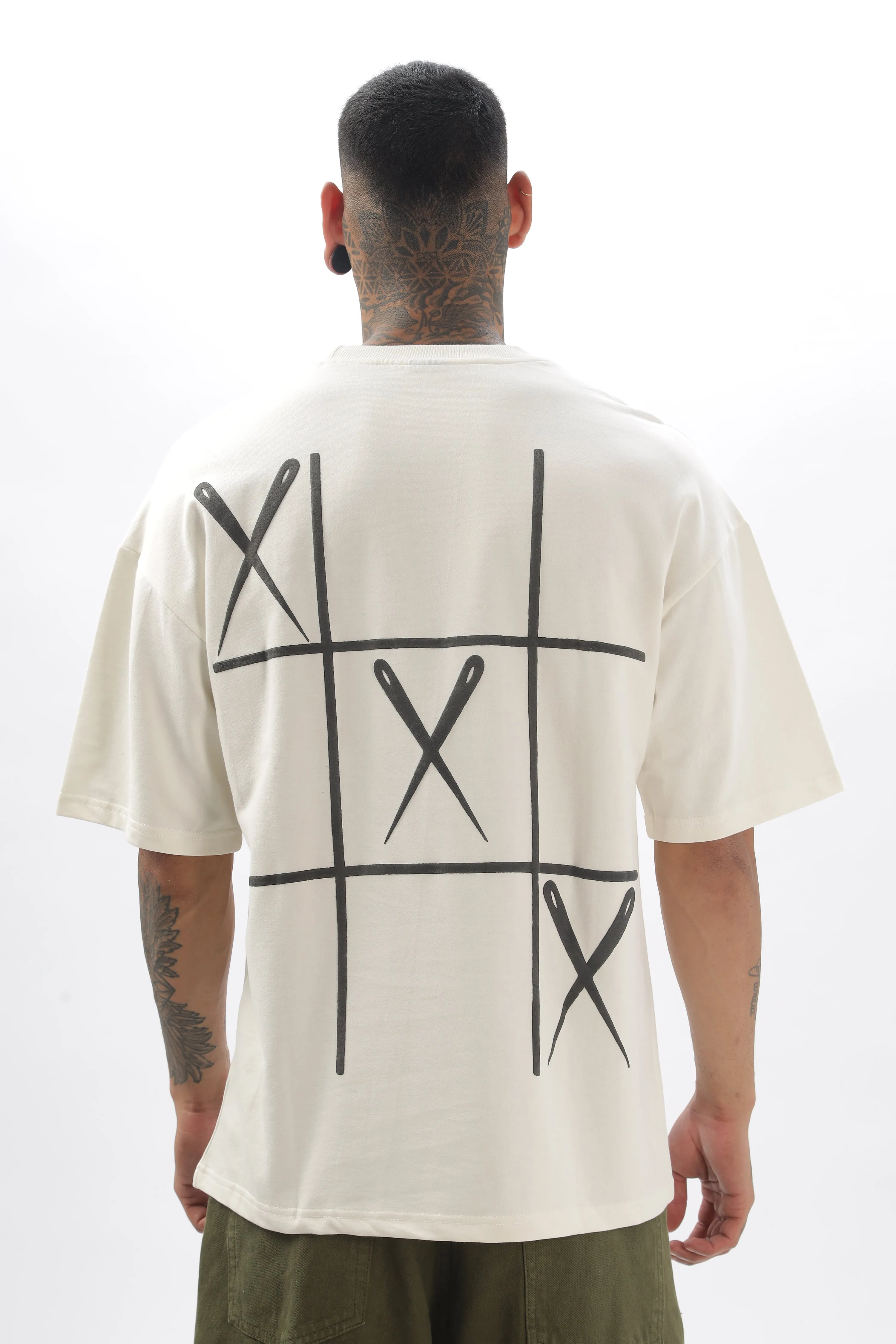 GameOn XO Cream Dropshoulder Tshirt