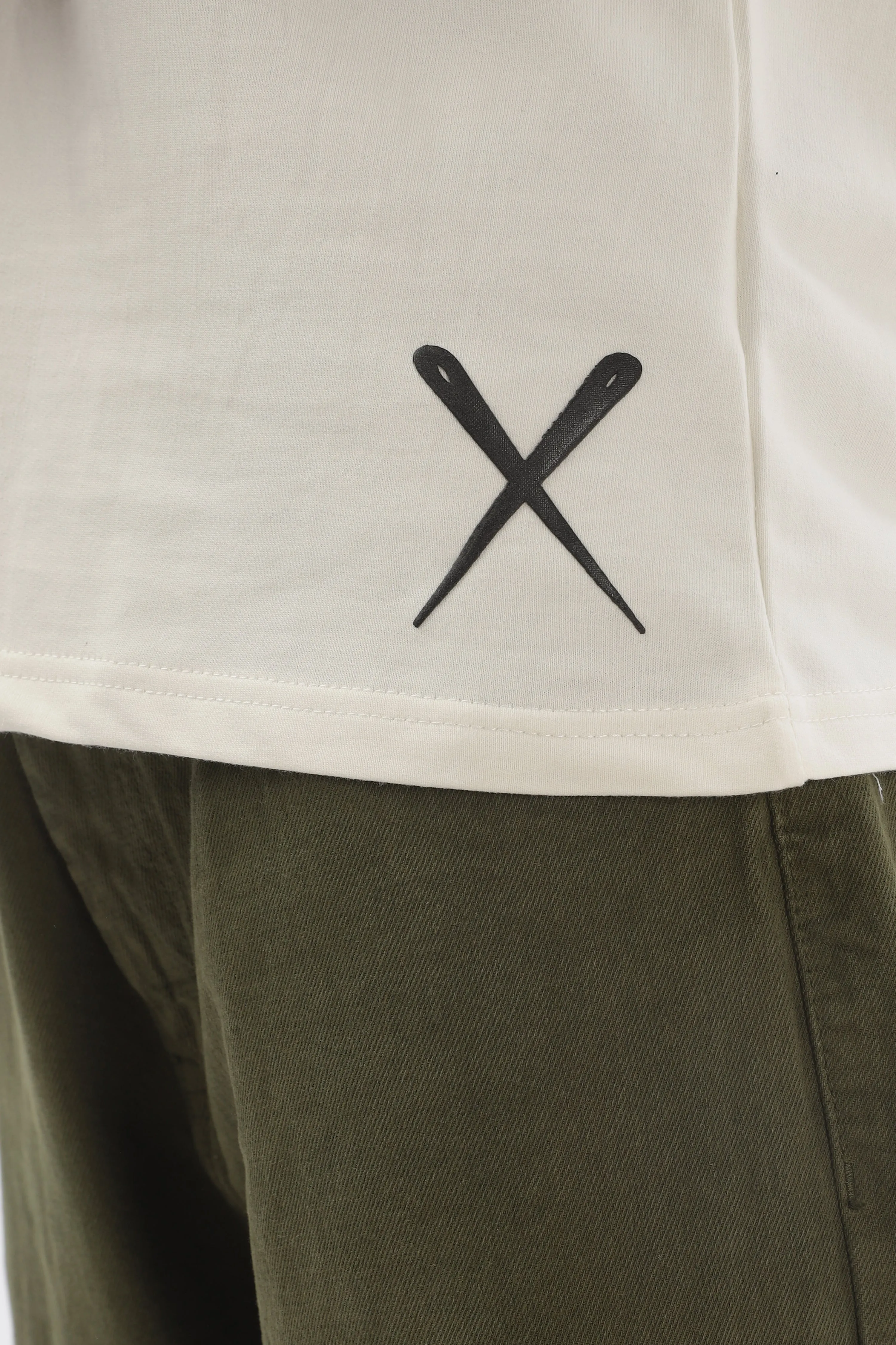 GameOn XO Cream Dropshoulder Tshirt