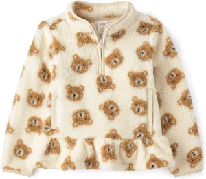 Gymboree Girls' and Toddler Half Zip Pullover