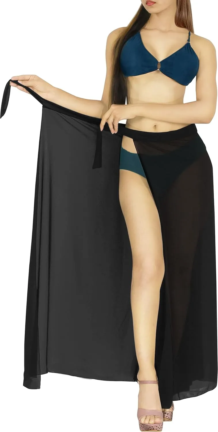 HAPPY BAY Women's Sarong Swimwear Cover Up Summer Bikini Wrap Skirt Cover-Ups