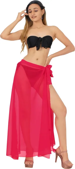 HAPPY BAY Women's Sarong Swimwear Cover Up Summer Bikini Wrap Skirt Cover-Ups