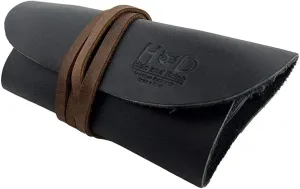 Hide & Drink, Rustic Leather Sunglass Wrap, Slim Travel, Soft Eye Glasses Storage, Handmade Includes 101 Year Warranty