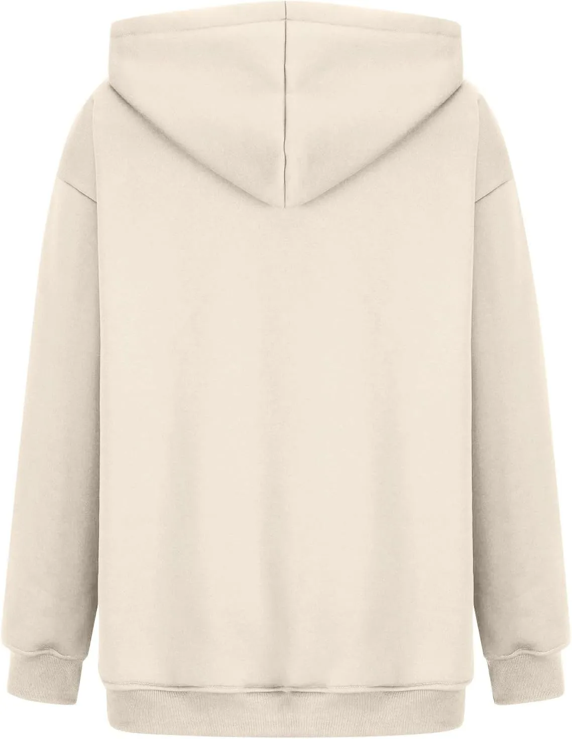 Hoodies For Women Plain Pocket Zip Sweatshirt Basic Long Sleeve Coat Outdoor Ladies Daily Tops Trendy Sport Outfits