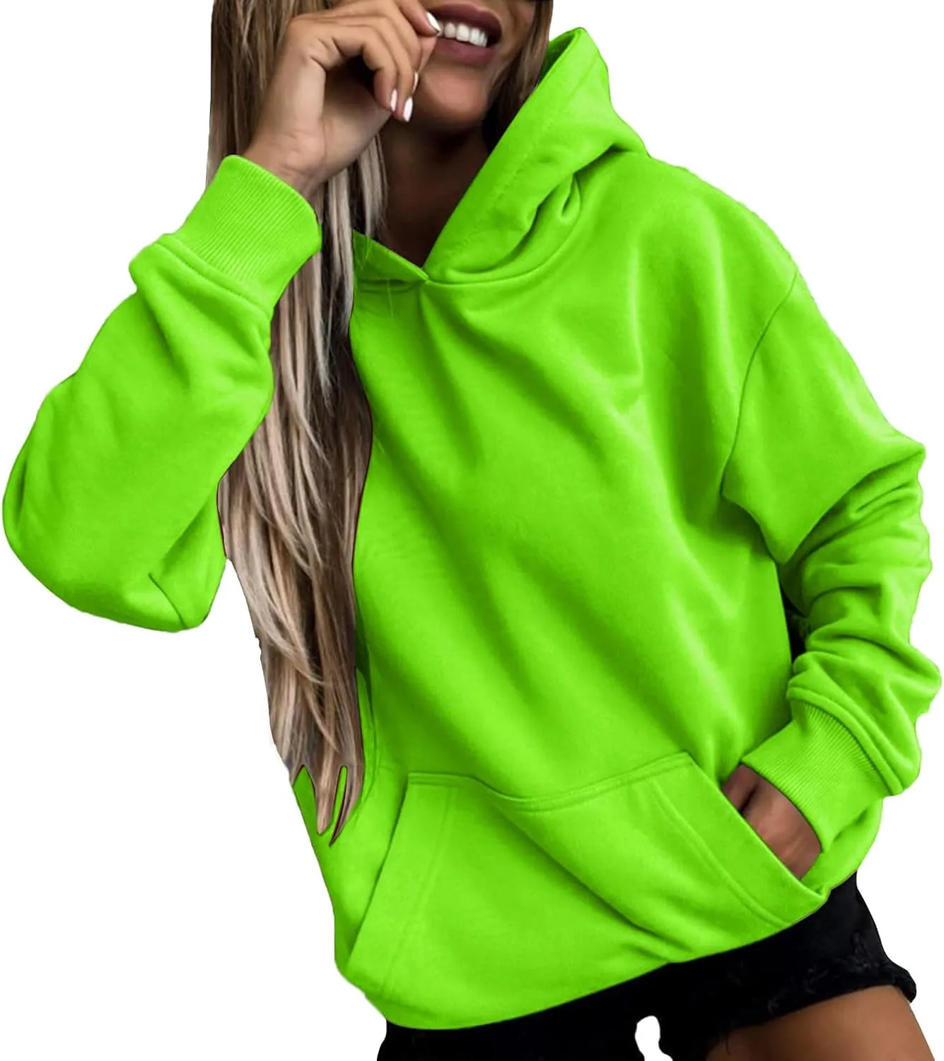 Hoodies For Women Plain Pocket Zip Sweatshirt Basic Long Sleeve Coat Outdoor Ladies Daily Tops Trendy Sport Outfits