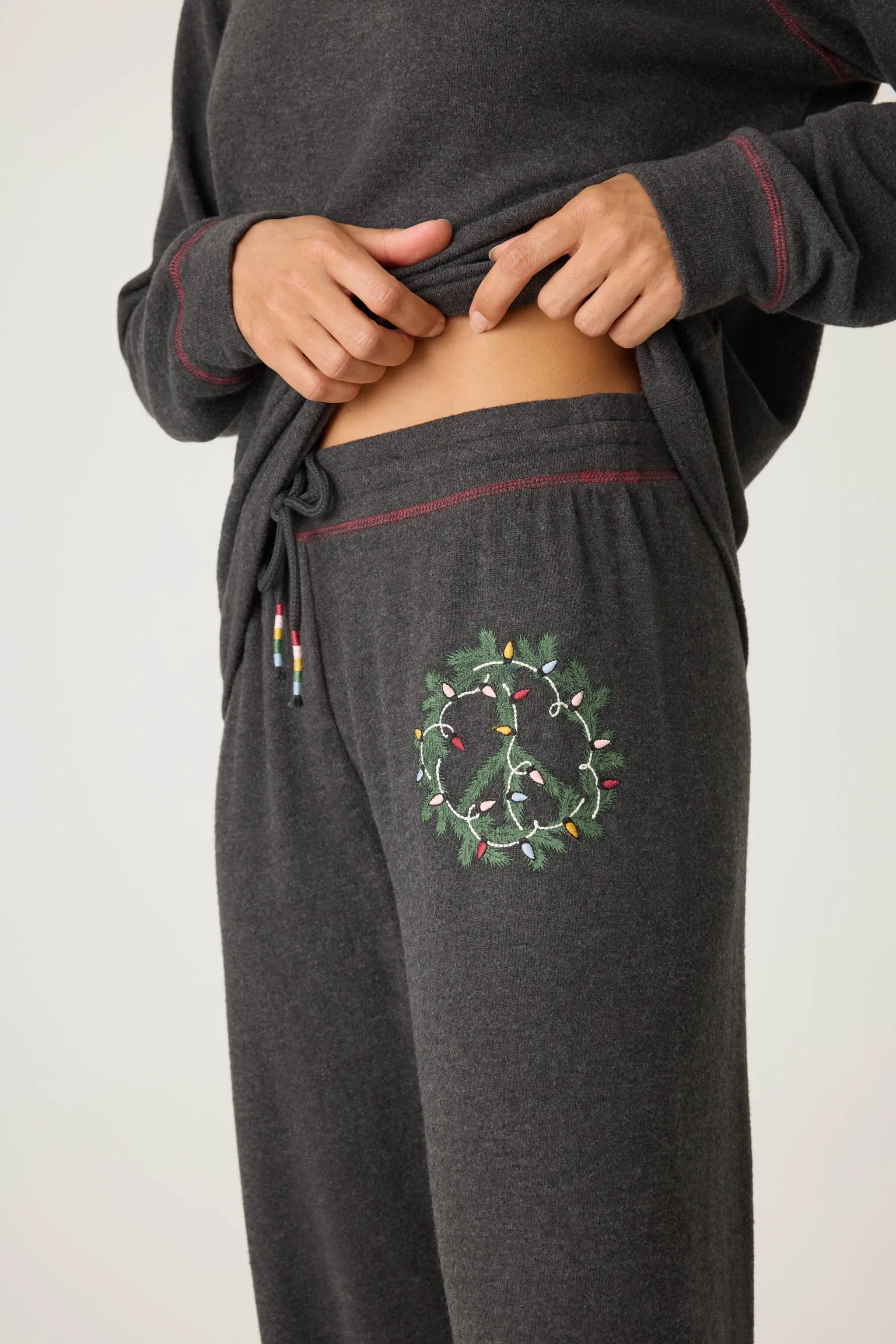 Joy To The World Banded Pant