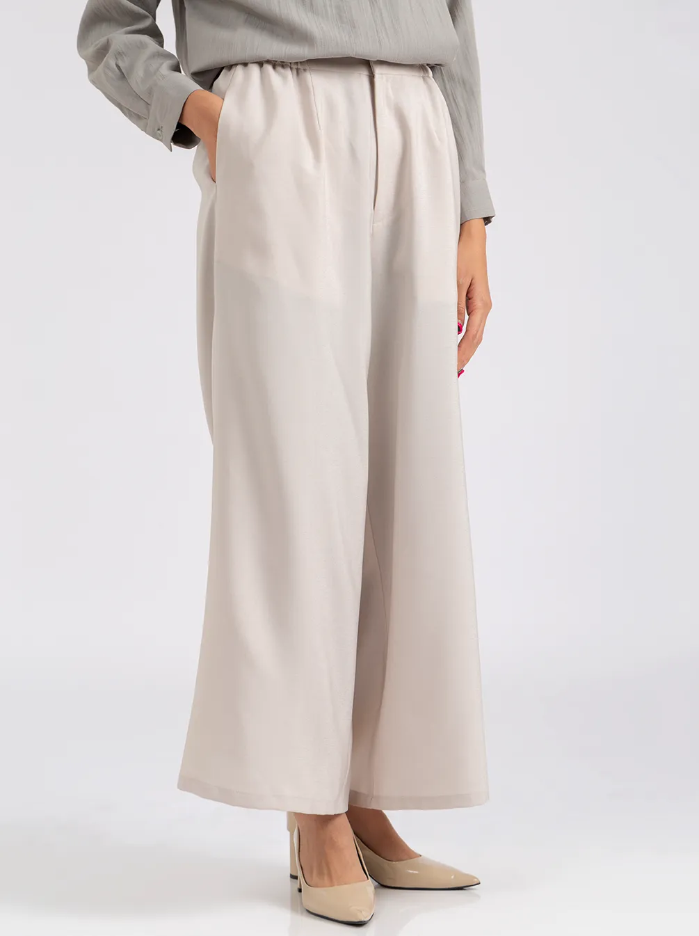 KIAN PANTS PLAIN GREY