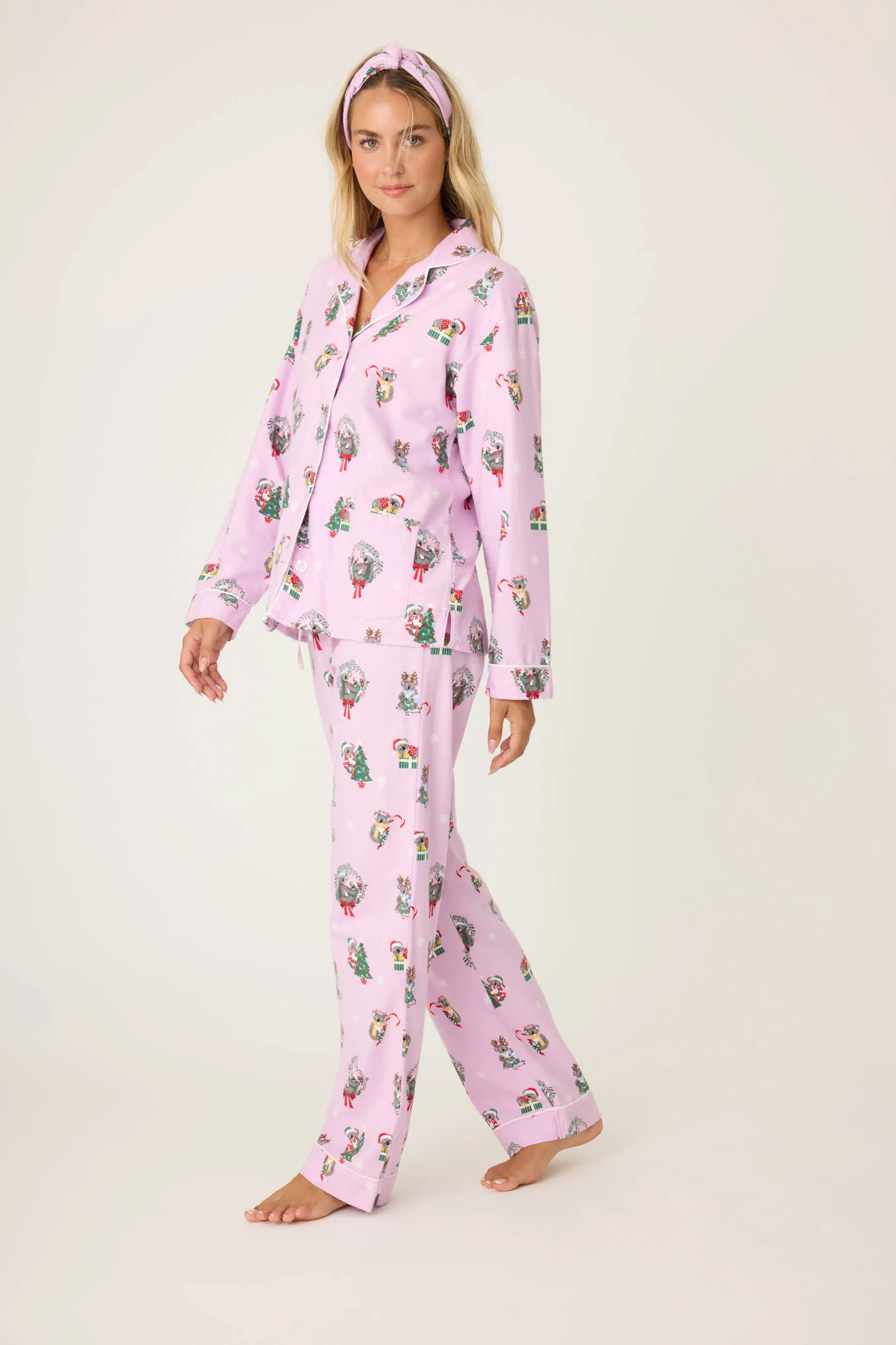 Koality Holiday Flannel PJ Set