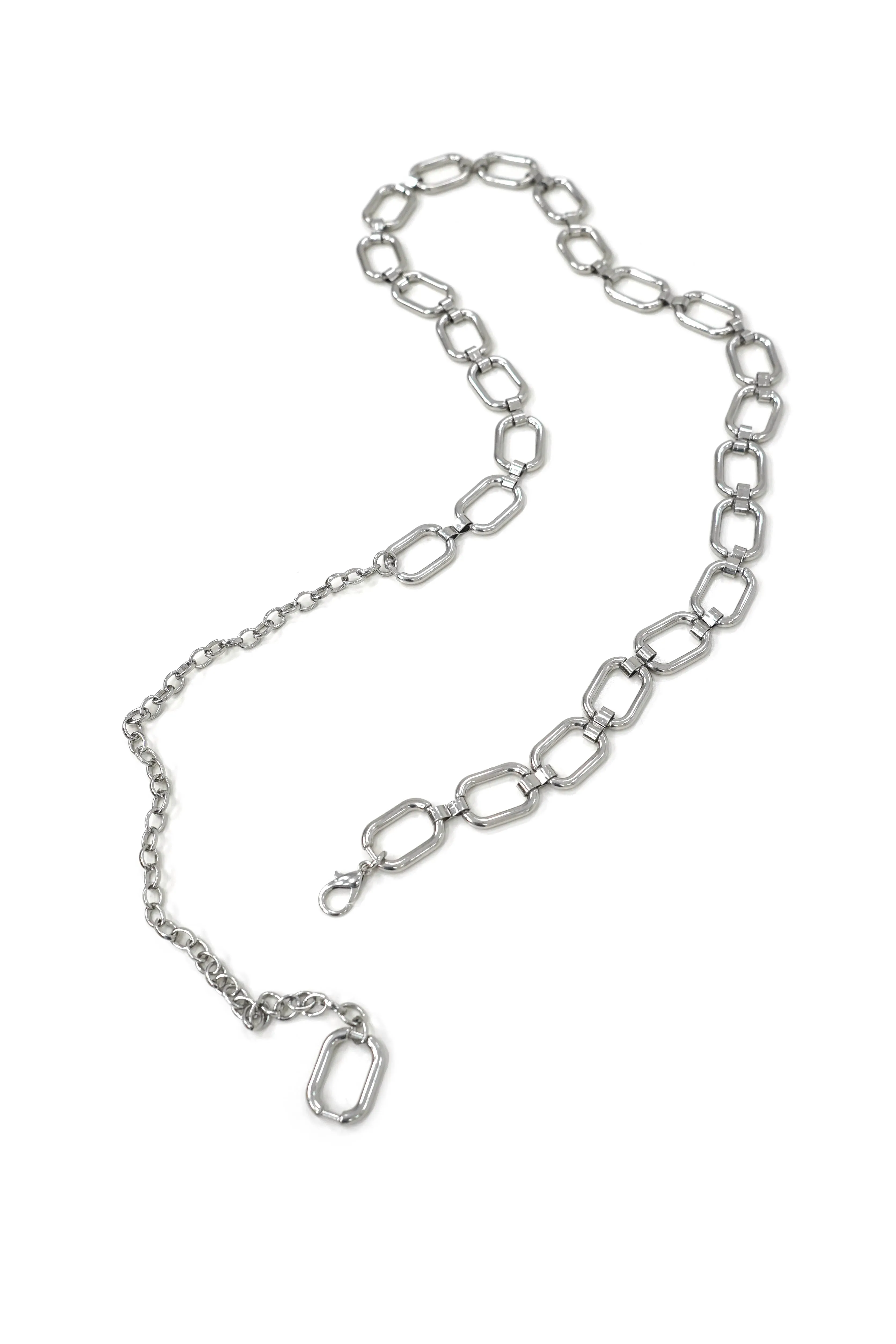 Landes -  Silver Chain Link Belt
