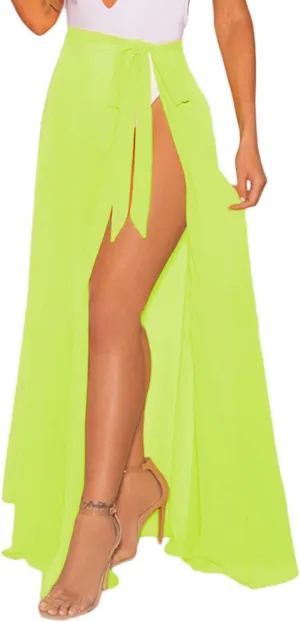 LIENRIDY Women's Swimsuit Cover Up Summer Beach Wrap Skirt Swimwear Bikini Cover-ups