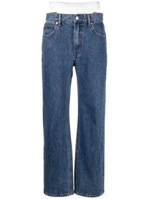 Loose Jean Skinny White Undie