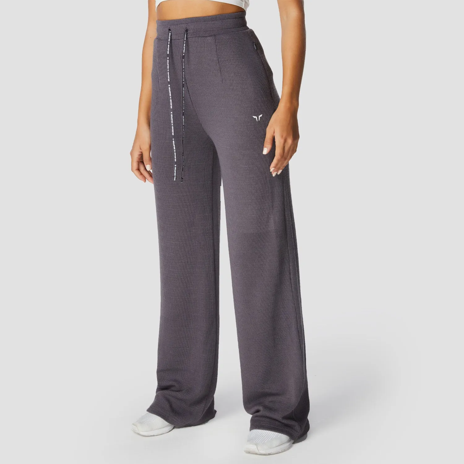 Luxe Wide Leg Pants - Slate