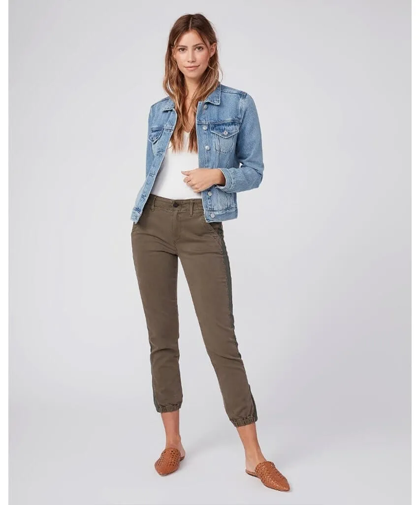 Mayslie Grosgrain Jogger Vintage Moss