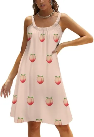 micidad Summer Dresses for Women Tropical Sleeveless Sundress Casual Loose Beach Cover Ups Dress, 5X-Large