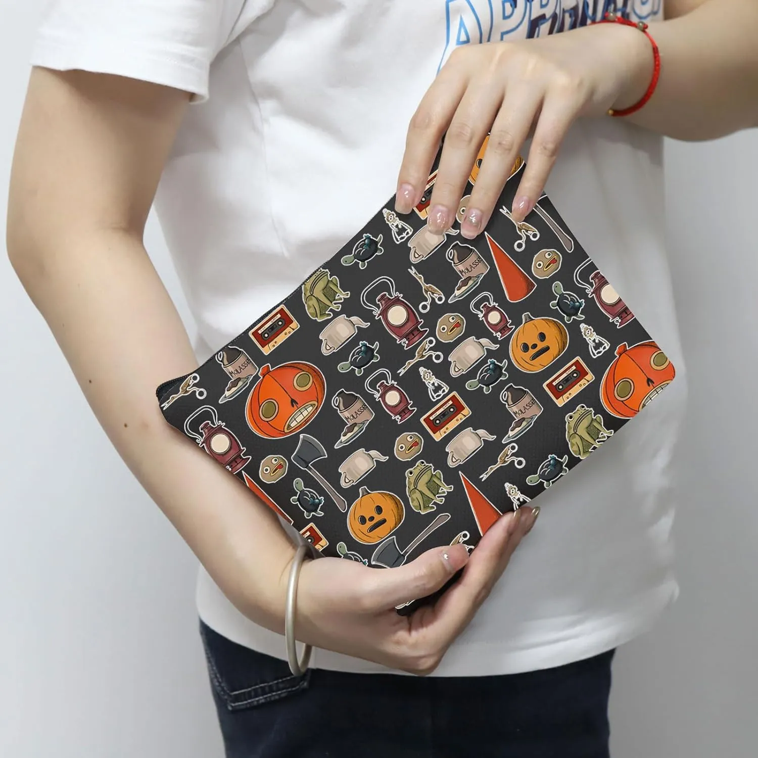 MniGiu OTGW Inspired Gift - Fans Cosmetic Bag - Black