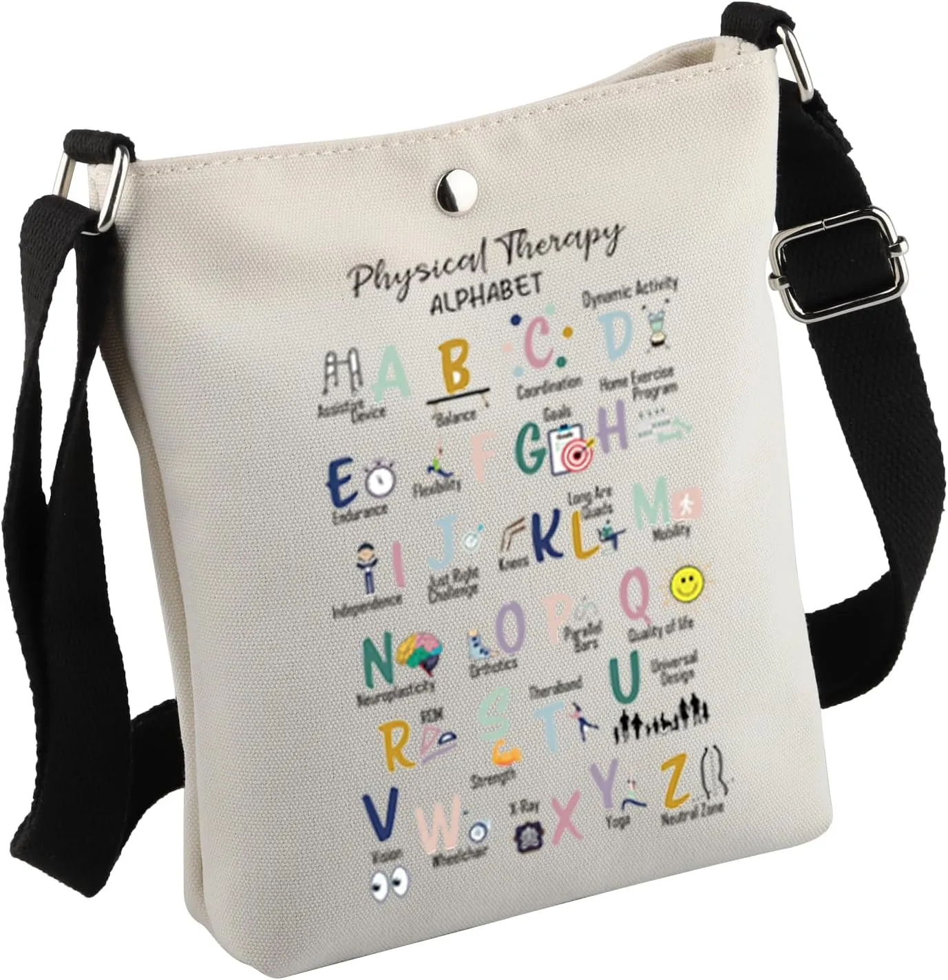 MNIGIU Physical Therapy Tote Bag - PT Appreciation Gift for Occupational Therapist Graduation
