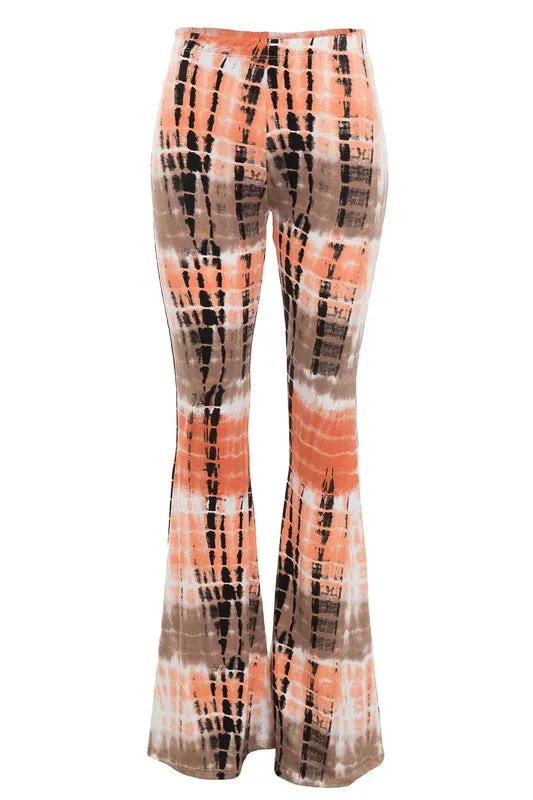 Mocha Tie Dye Pants