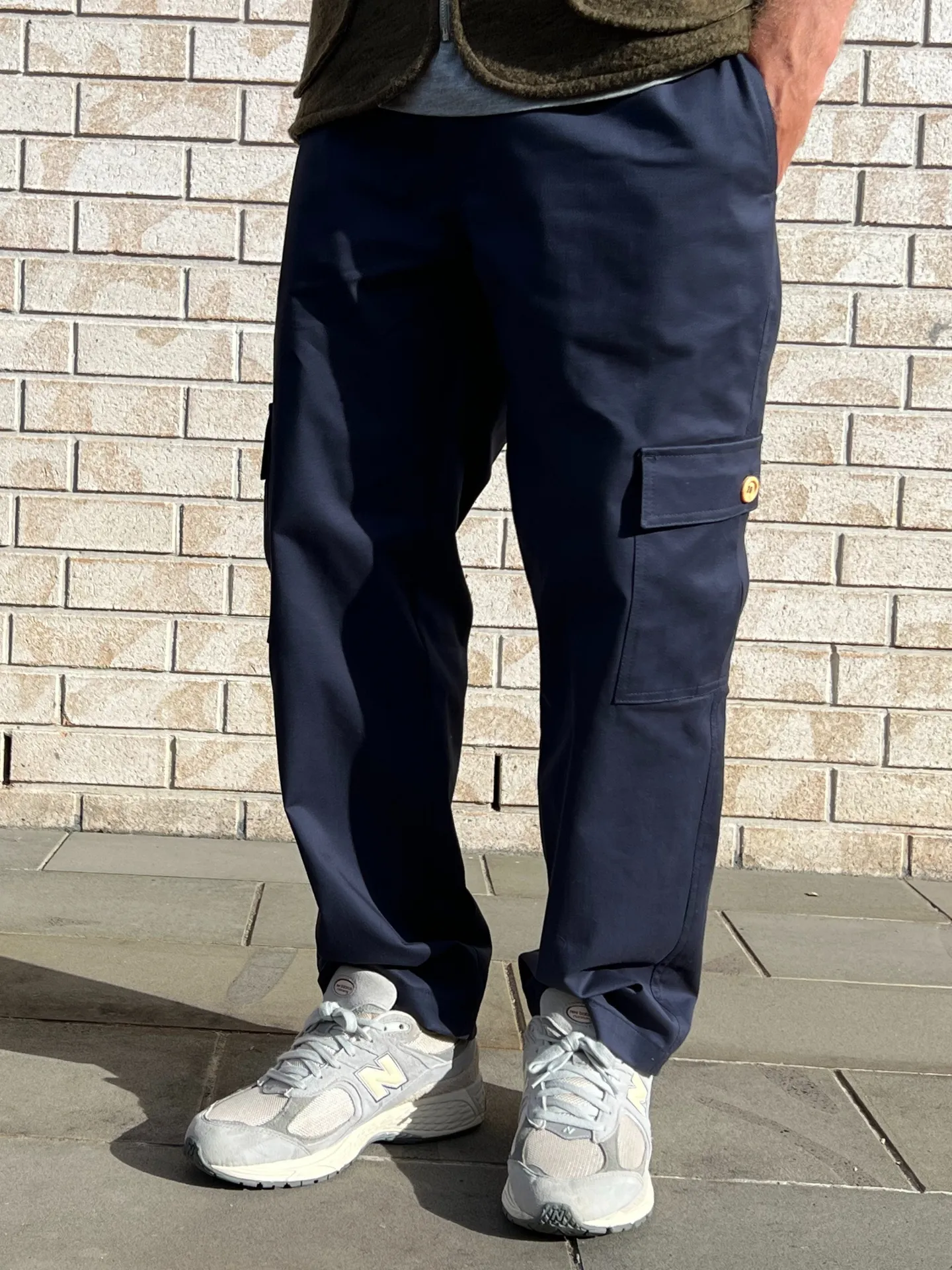 Navy Utility Cargo Pant