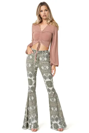 Nomad Paisley Flares