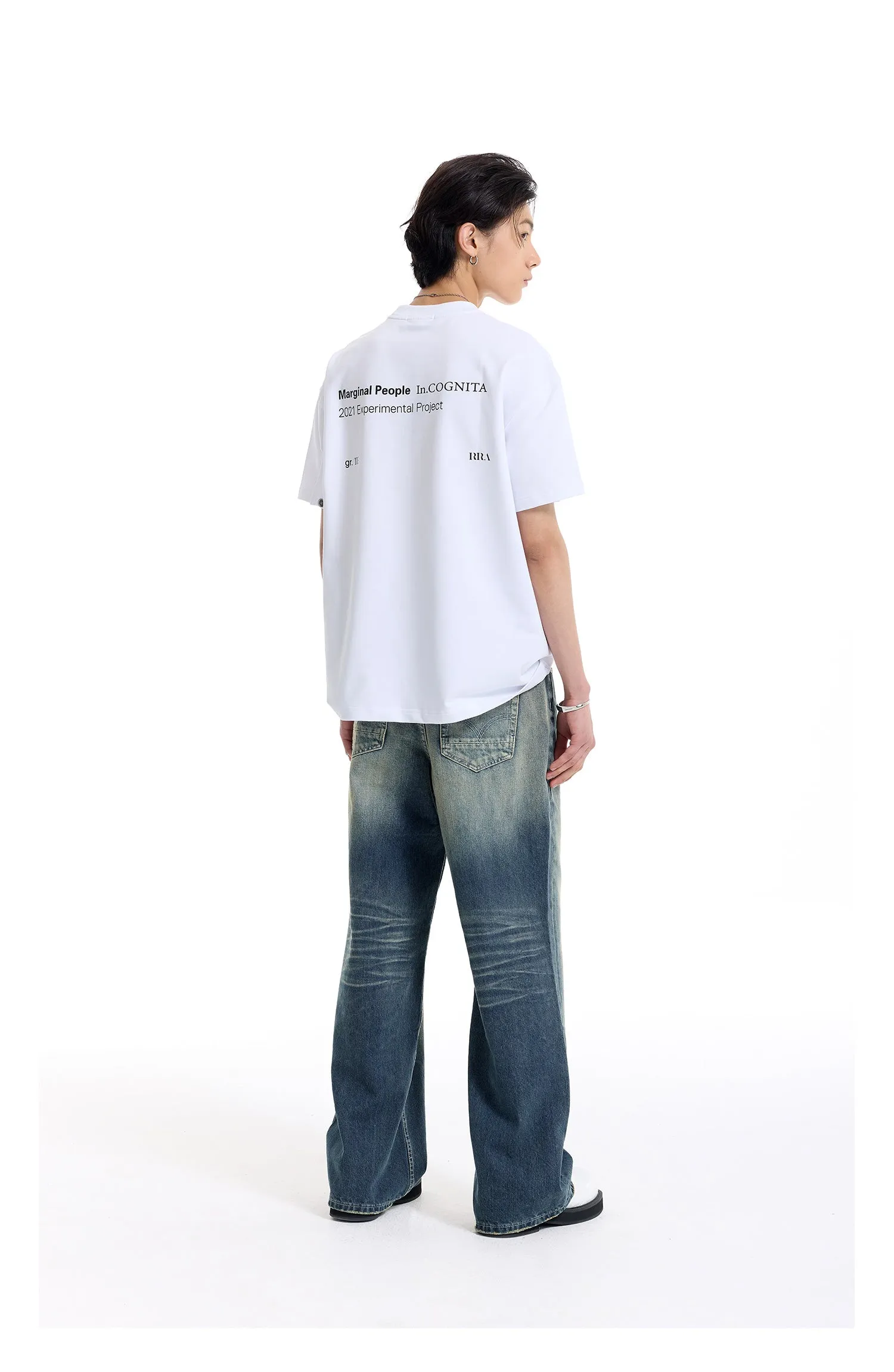 Nostalgic Straight Denim Pants
