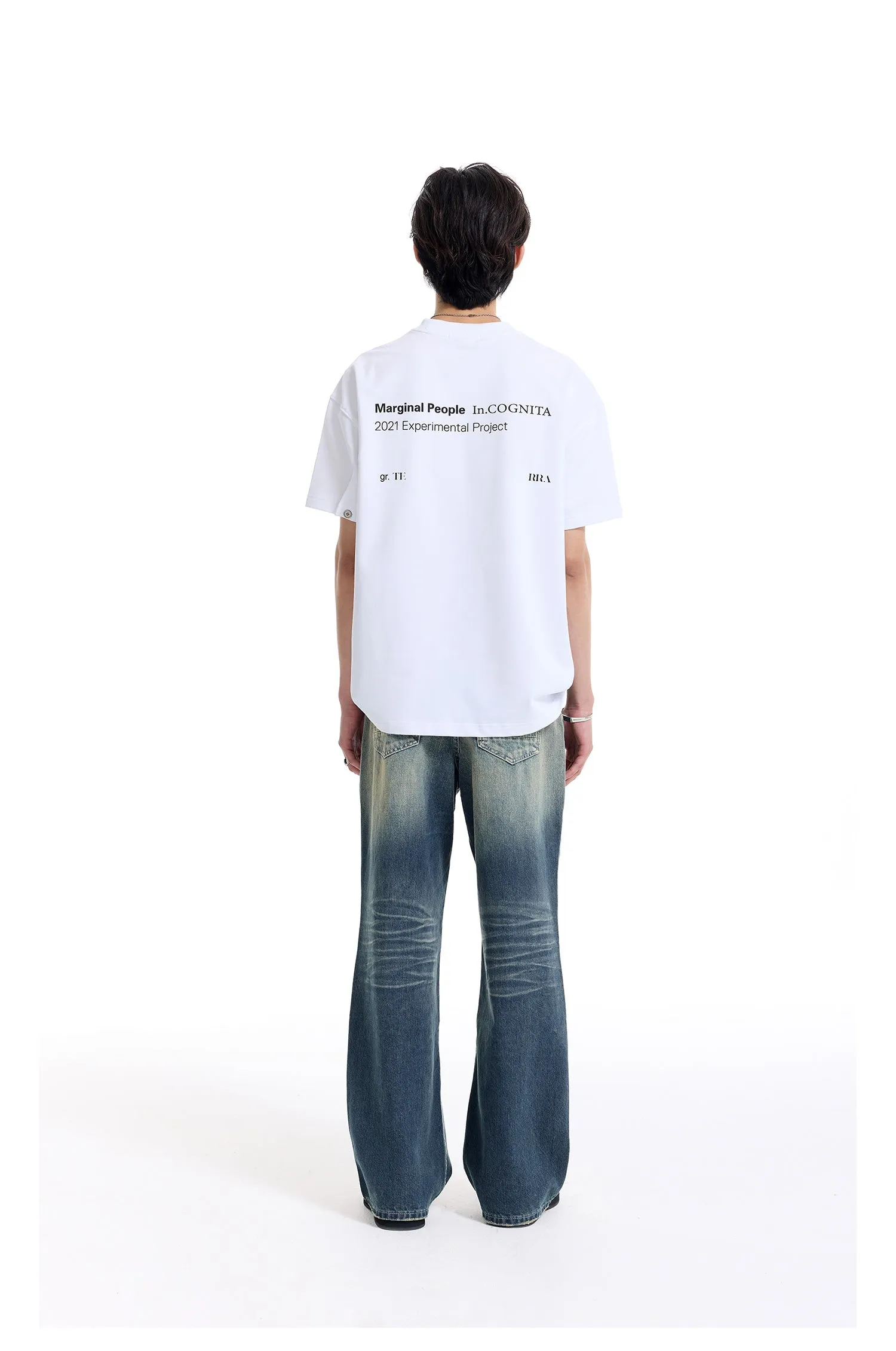 Nostalgic Straight Denim Pants