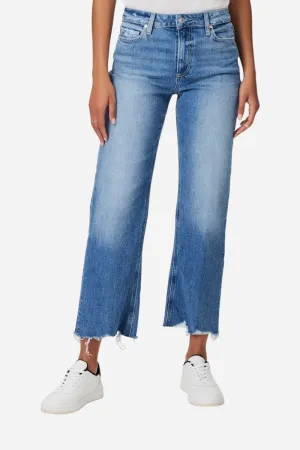Paige Leenah Ankle Wide Leg in Charming Distressed
