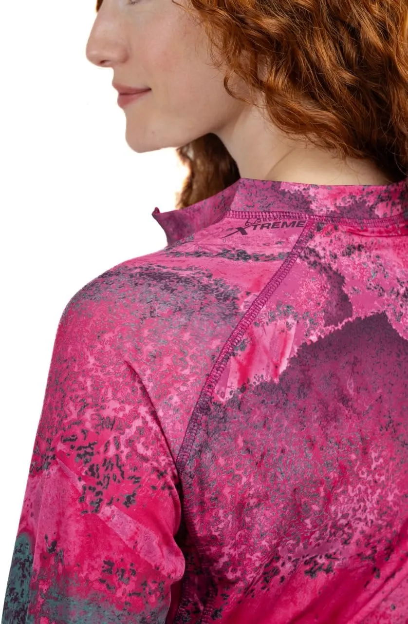 Realtree Women's Camo UV Protection Shirts and Hoodies Long Sleeve for Hunting, Fishing, Running and Hiking