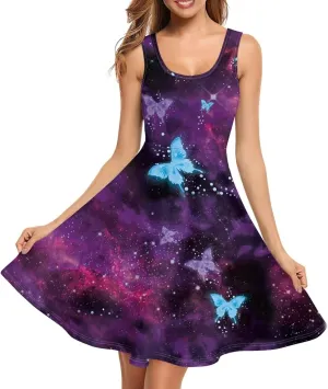 Renewold Women Tank Dress Women's Casual Dresses Women's Dresses Women's Swimsuits & Cover Ups